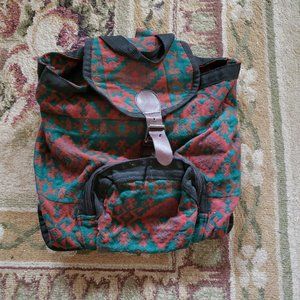 Vintage Knit Turkish Backpack
